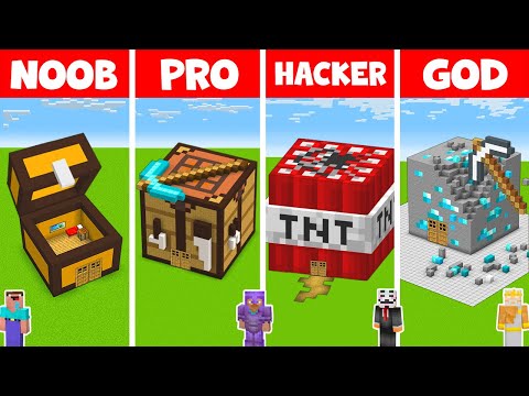 EPIC Minecraft ONE BLOCK HOUSE BUILD - Who will SURVIVE?!