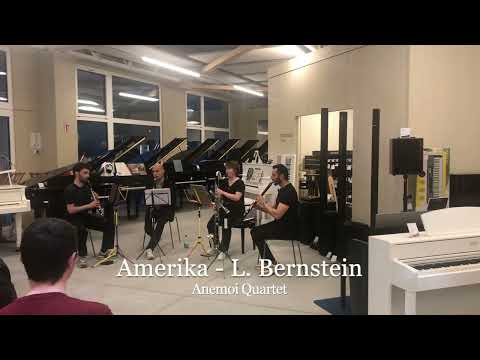Anemoi Quartet / Amerika - Leonard Bernstein
