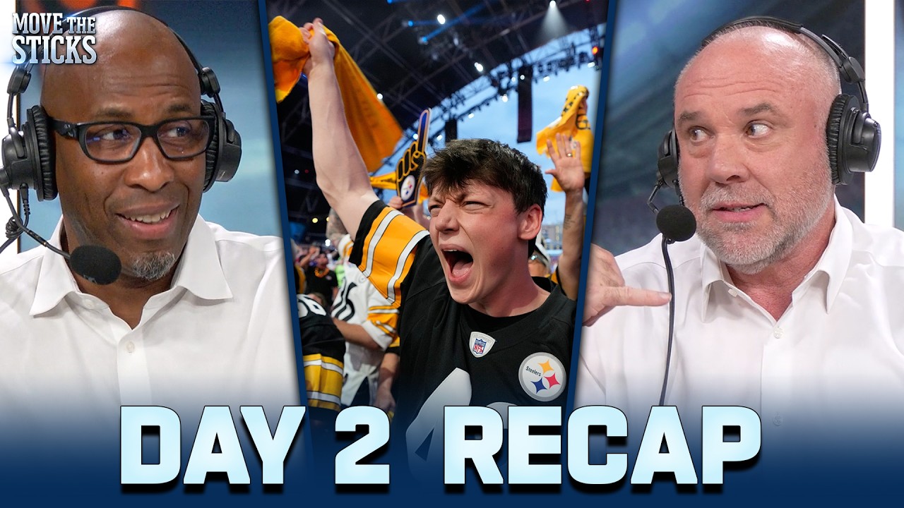 NFL Draft Day Two Recap: Cardinals AND Steelers invest in QBs + Tight Ends are IN | Move the Sticks