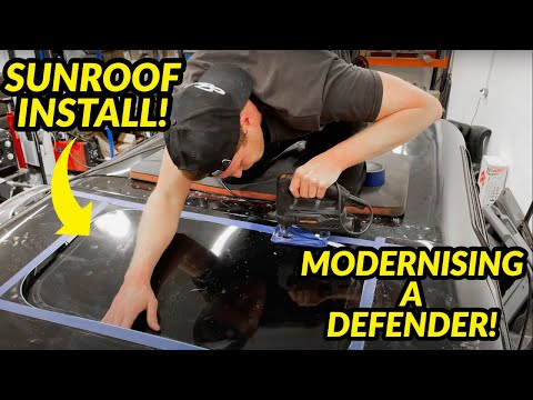 MODERNISING a Land Rover Defender 90! - Part 1