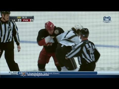 Daniel Carcillo vs Kyle Chipchura Oct 29, 2013