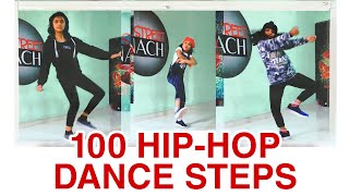 100 HIP-HOP DANCE STEPS  All hiphop dance basics f