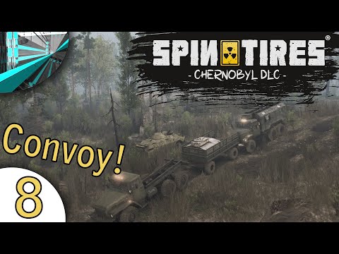 Let's Play Spintires Chernobyl - (part 8 - Convooooy!)
