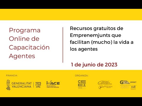 Recursos gratuitos de Emprenemjunts que facilitan (mucho) la vida a los agentes[;;;][;;;]