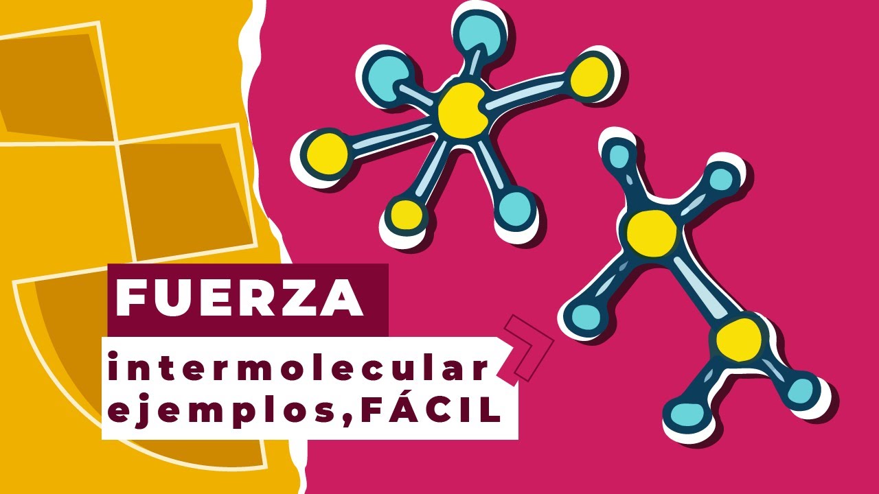 Fuerzas intermoleculares explicación y ejemplos | Enlace químicos