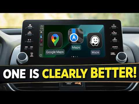 Apple Maps vs Google Maps vs Waze on CarPlay — One Is Clearly Better