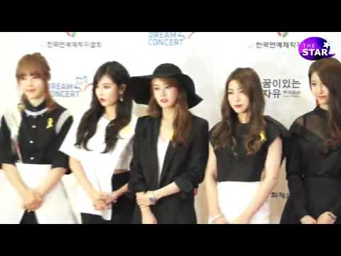 [HD] 140607 4Minute @ Dream Concert 2014 Red Carpet