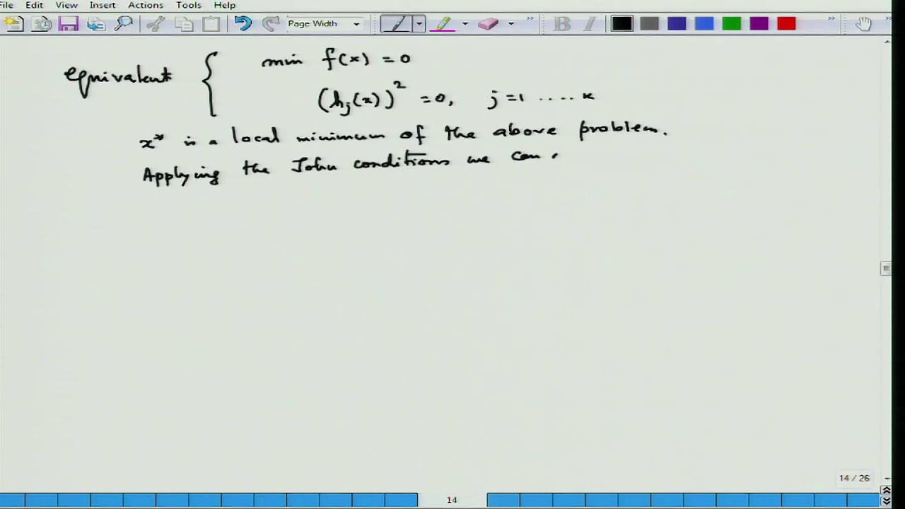 Mod-01 Lec-19 Optimization