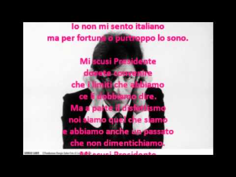 download lagu mp3 mp4 Io Non Mi Sento Italiano Testo, download mp3 Io Non Mi Sento Italiano Testo free download, download mp3 Io Non Mi Sento Italiano Testo