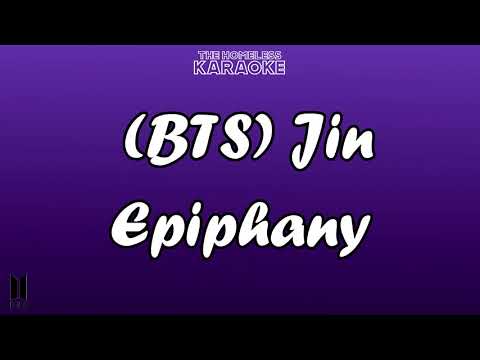 BTS Jin - Epiphany - Karaoke