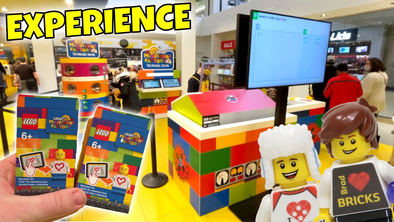 LEGO Store Minifigure Factory Experience & Tutorial 🖌