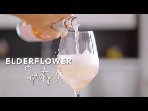 How to make an elderflower spritz with St. Germain | Well Done