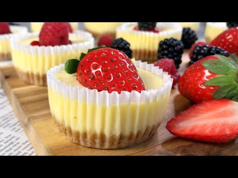 Meine heiß geliebten Mini Cheesecakes, mega lecker und einfach - Rezept # 51