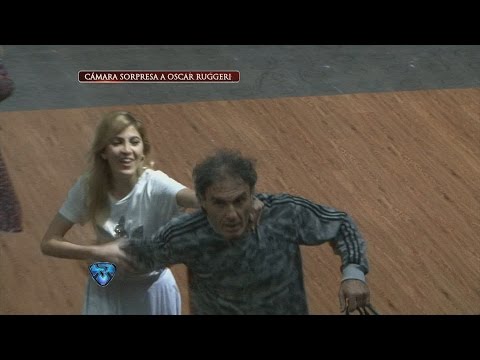La cámara oculta a Oscar Ruggeri que casi termina a las piñas en pleno ensayo