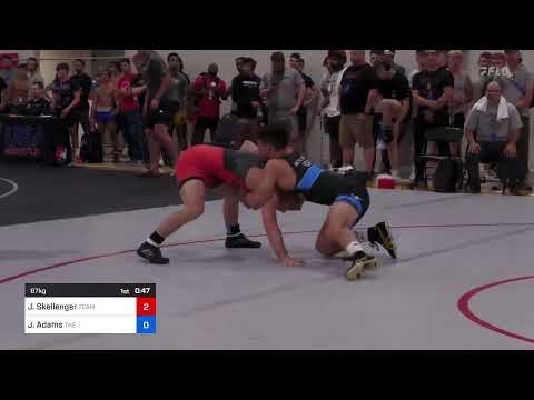 67 Kg Rr Rnd 1 - Jadon Skellenger, Team Idaho Wrestling Club Vs Joel Adams, The Best Wrestler 19a4