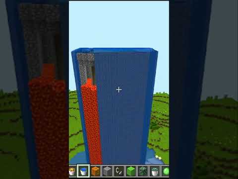 Insane Minecraft Tower Speed Build #shorts