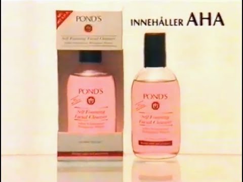 Pond's Self-Foaming Facial Cleanser 30s - Sweden, 1995