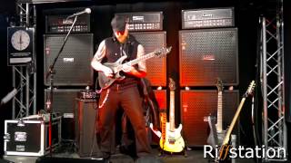 Andy James Live at Musikmesse 2013 in the Laney Booth