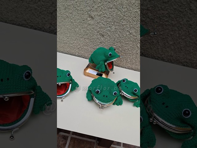 Vídeo relacionado con Voarge Moneda De La Rana Verde Bolsas, Monedero en Forma Rana de, Monedero Divertido