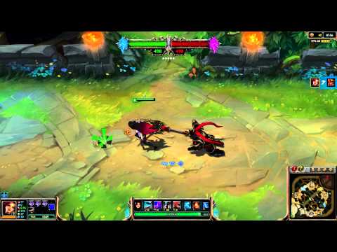 (OLD) Warring Kingdoms Katarina Skin Spotlight - League of Legends