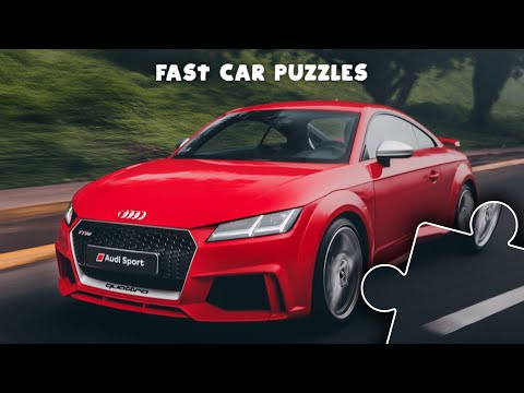 Car, truck and train puzzles Video