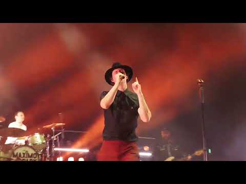 Books from boxes, Maximo Park, London 2026-02-14