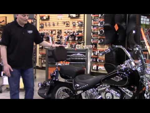 Quick detach Heritage Softail Saddlebag kit