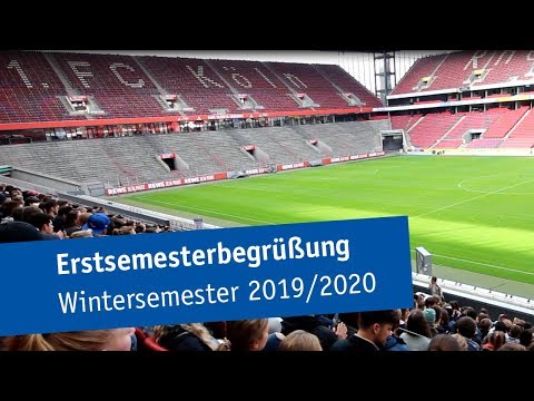 Erstsemesterbegrüßung zum Wintersemester 2019/2020