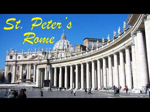 Rome - Italy | Tour of Saint Peter's Basilica | 4K - [UHD]