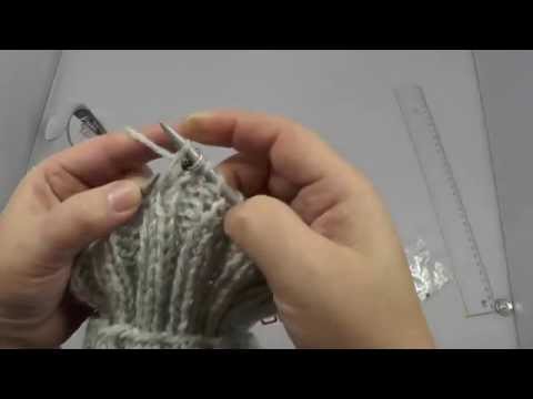 Knitting - Wedge-Collar Scarf from Teramo by Pro Lana Part 1