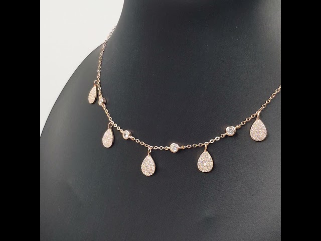 تشوكر فضة أنيق وعملي