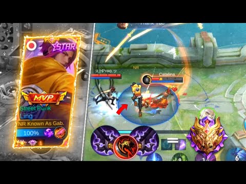 LING DECENT TIPS + BEST BUILD IN 2022 (UNSTOPPABLE LEGENDARY GAMEPLAY)                 | MLBB