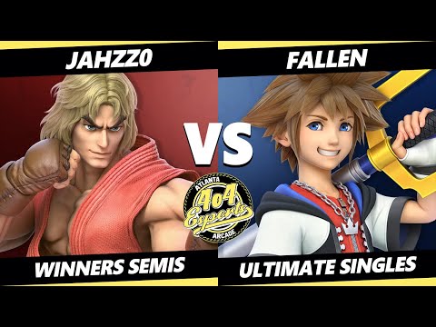 4o4 Smash Night 66 Winners Semis - Jahzzo (Ken) Vs. Fallen (Mega Man, Sora) SSBU Ultimate Tournament