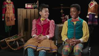 Madalen Mills and Kieron L. Dyer Talk About Jingle Jangle: A Christmas Journey video
