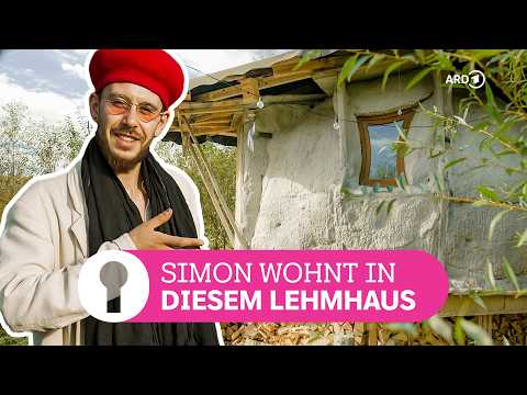 Ein Tiny House aus Lehm: Simon baut sich ein experimentelles Haus | ARD Room Tour