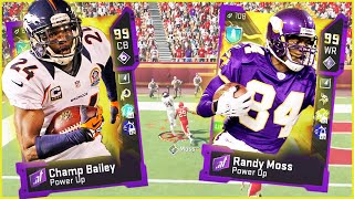 99 Ultimate Legends Are Here! Randy Moss & Champ Bailey Are Unfair! (Madden 20)