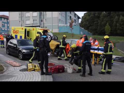 Accidente en Monteporreiro