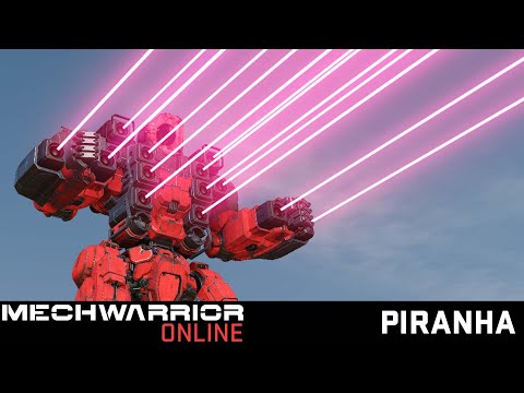 1K DMG PIRANHA RAMPAGE - Mechwarrior Online