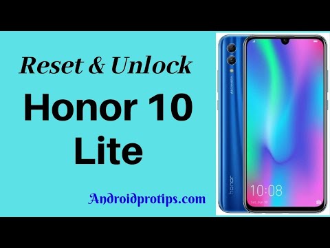 How to Reset & Unlock Honor 10 Lite