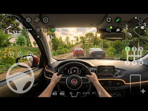 Custom Cars: Online Drive - Fiat Egeas Realistic POV Driving | New Mobile Game