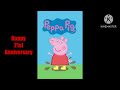 Happy 21st Anniversary To Peppa Pig
