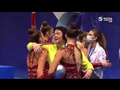 Group Ukraine All-around Routines European Championships Varna 2021