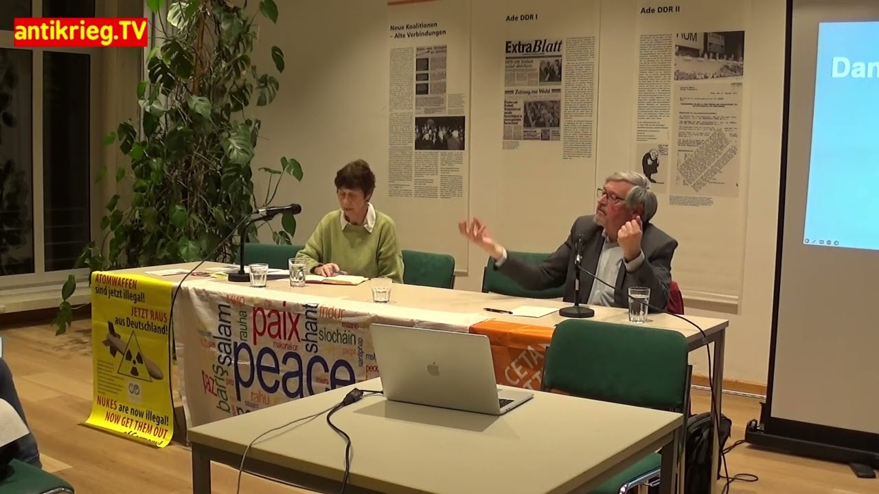 Krieg,  Klima und die EU / Diskussion nach Vortrag von Peter Wahl