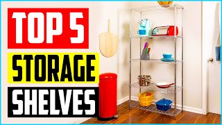 Top 5 Best Metal Storage Shelves in 2021 Reviews