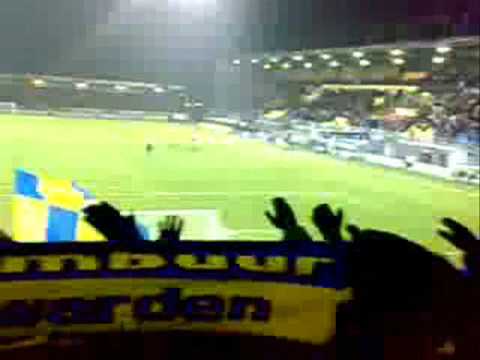 S.C. Cambuur - bv veendam : 2-2 Sfeer Impressie M.I. Side (The North Side)