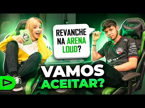 O TITAN NOS DESAFIOU PARA UM 5V5 NA ARENA LOUD! JOGO DAS FARPAS