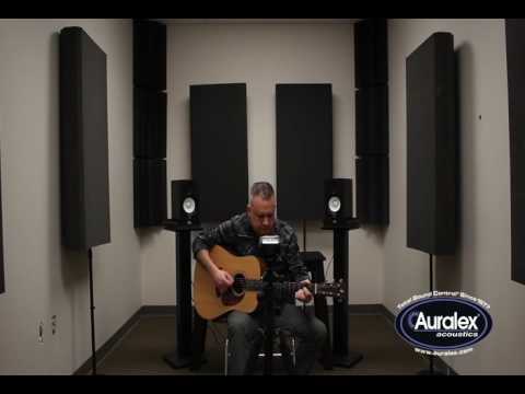 Auralex Treatment Acoustic Guitar Listening Experiment: UNTREATED vs. TREATED