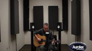 Auralex Treatment Acoustic Guitar Listening Experiment: UNTREATED vs. TREATED