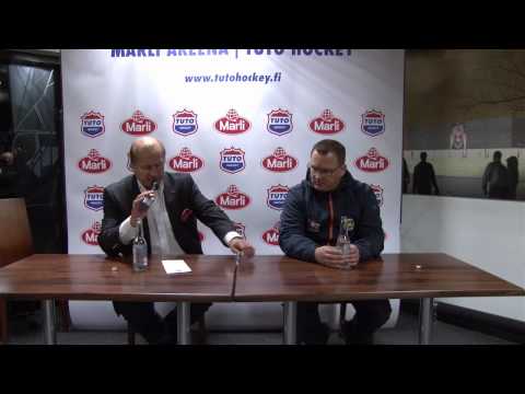 13.10.2012 TUTO Hockey - Jokipojat lehdistötilaisuus