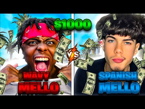 Wavy Mello goes Against Spanish Mello in $1000 Wager... It got INTENSE!!! (NBA 2K24)
